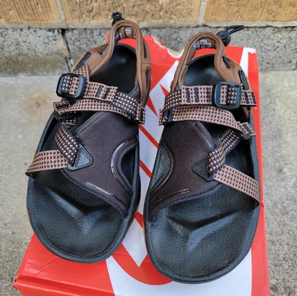 Nike Oneonta Black Brown Sport Trail Sandals Womens 5 - Picture 4 of 12